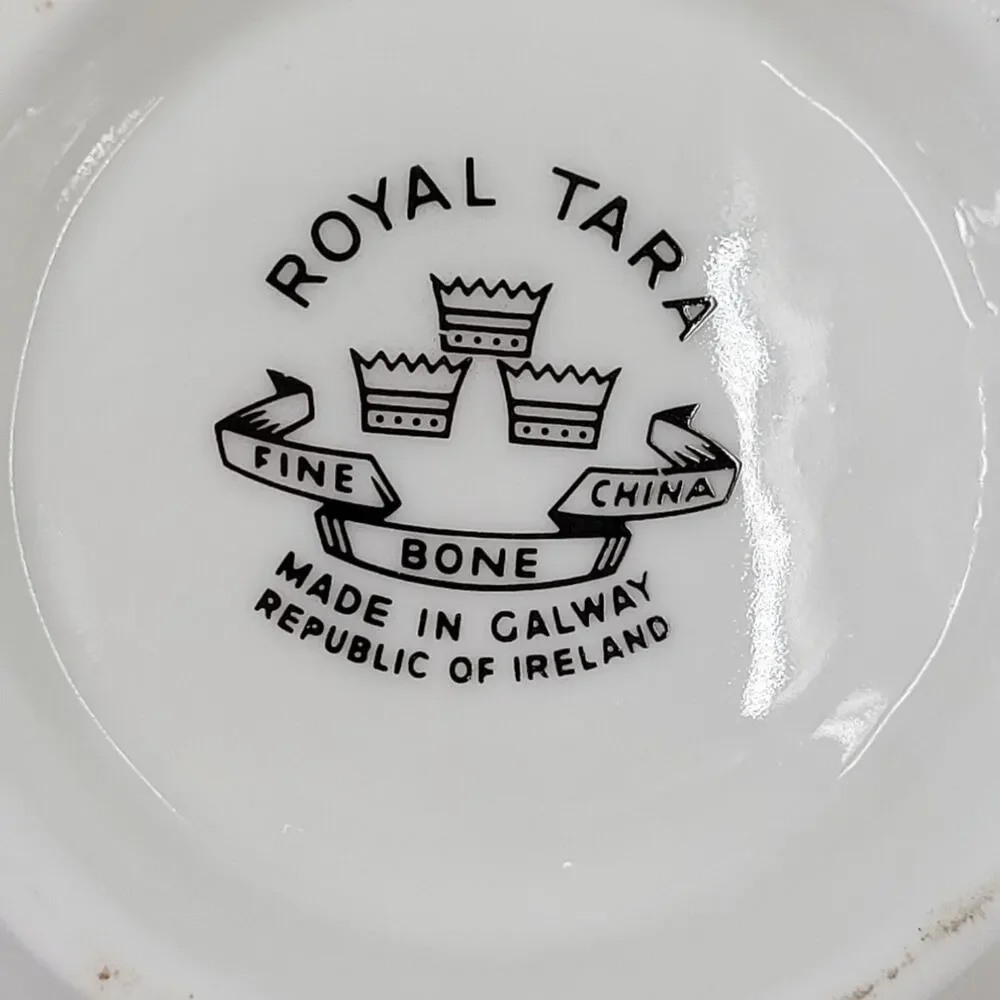 Royal Tara Vintage Shamrock Creamer Fine Bone China Irish Cottage cottagecore‎